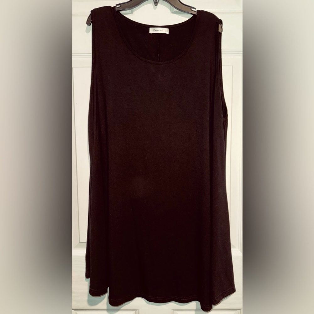 Esenchel Black Sleeveless Top Womens XL